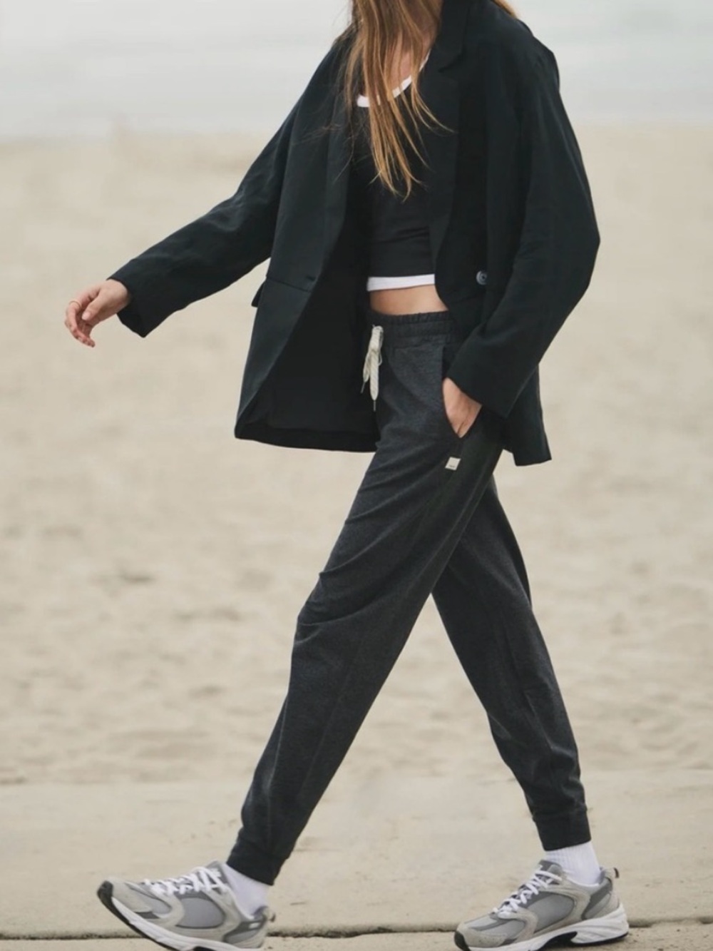 Vuori Dreamknit Performance Jogger Women’s Sz Medium Charcoal Grey